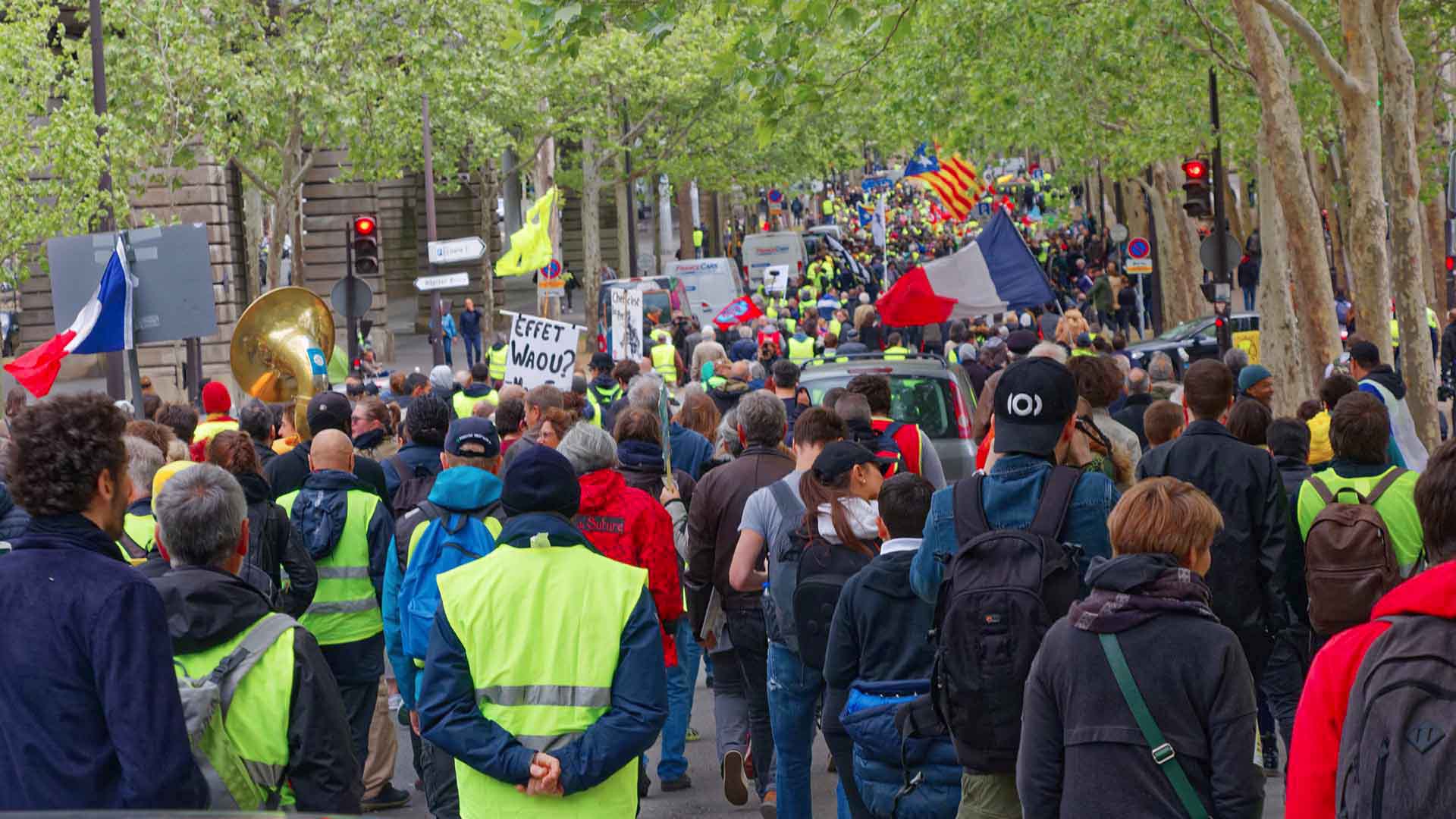 Manifestation des gilets jaunes le 27 Avril 2019, un défilé dans le calme  